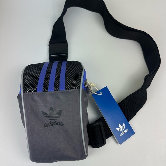adidas Other - adidas Originals Small Item Bag Unisex Sports Bag Training Casual Gray